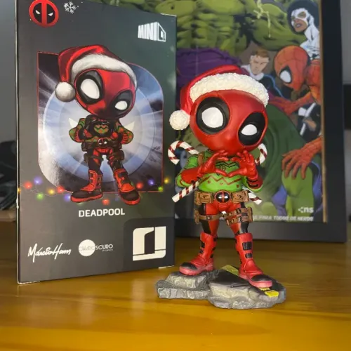 Action Figure Deadpool Natal - Minico Iron Studios