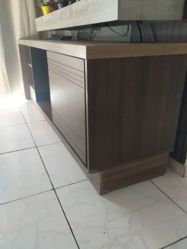 Rack sala marrom