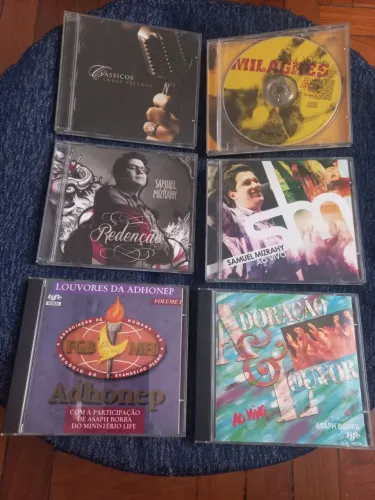6 CDs evangélicos