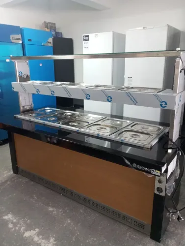 NZ. Buffet combinado AQUECIDO e REFRIGERADO 2 metros Gelopar
