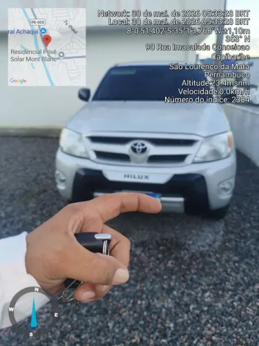 Toyota Hilux CD D4-d 4X4 2.5 16V 102cv TB Dies. 2008