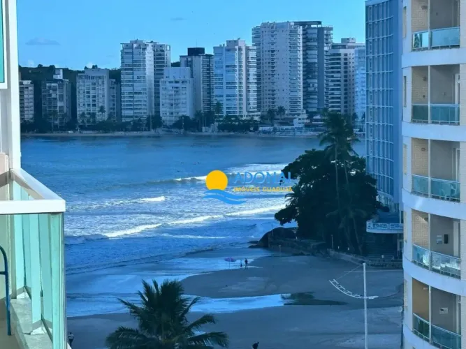 Apartamento beira-mar com vista Pitangueiras Guarujá