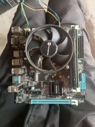 Placa mãe 1155 processador e memória