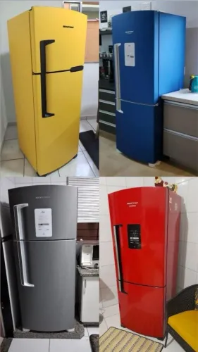Envelopamento de geladeira 