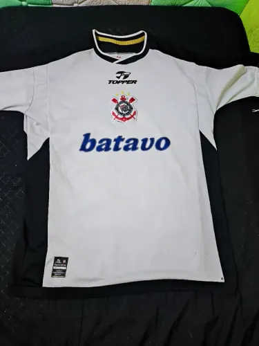 Camisa Corinthians Mundial 2000 Topper Batavo - Branca
