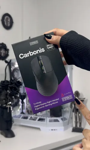 Mouse Gamer Epomaker Carbonis Trimode Preto