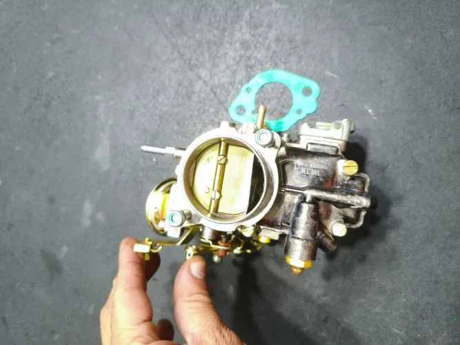 Carburador simples Fiat uno Elba Fiorino Spazio panorama álcool Weber 190 original