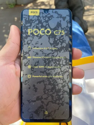 Celular POCO C75 BLACK