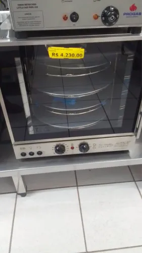 Forno elétrico giratório