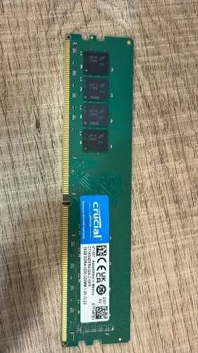 Memória Crucial Ddr4 16GB 3200mhz