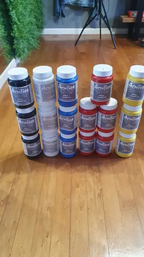 Tinta Acrílica Corfix 500ml Para Artes e Pintura em Tela