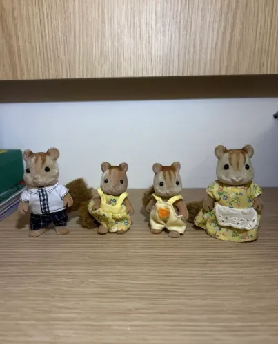 Família dos esquilos Sylvanian families