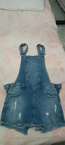 Macacão feminino adulto jeans P