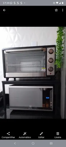 Suporte forno e microondas (muito novo e resistente)