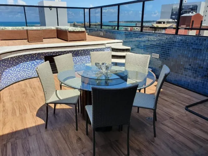 Cobertura com 5 dormitórios à venda, 312 m² por R$ 3.000.000,00 - Tambaú - João Pessoa/PB