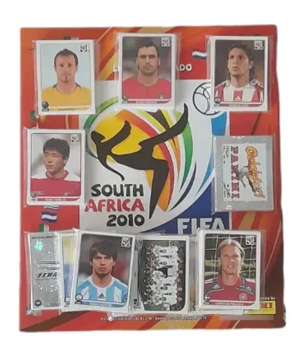 Álbum De Figurinhas Panini Copa 2010 Completo Pra Colar