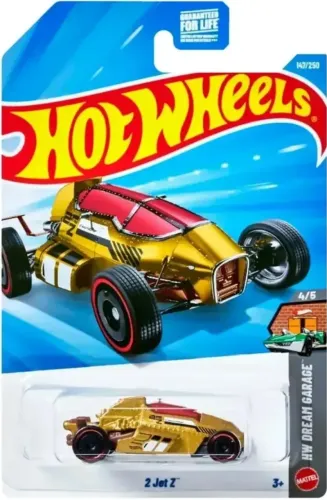Carrinho Hot Wheels 2 Jet Z Hw Dream Garage - Thunt - Jjm06