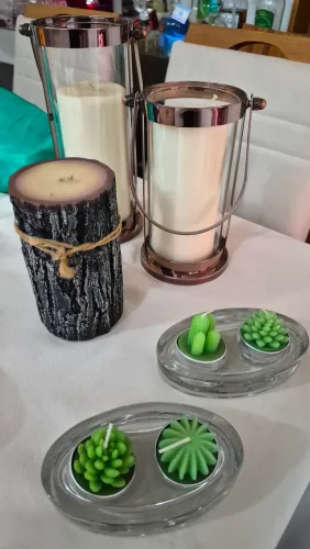 Kit velas decorativas