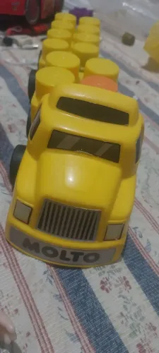 Carrinho molho blocos 7 peças....