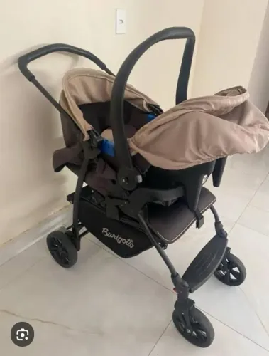 Promoçao Carrinho Burigotto e Bebe Conforto<br>*Carrinho + Bebê conforto