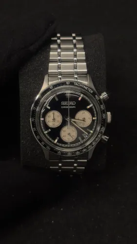 Seiko Cronograph Sport Quartz Preto SSB479B1