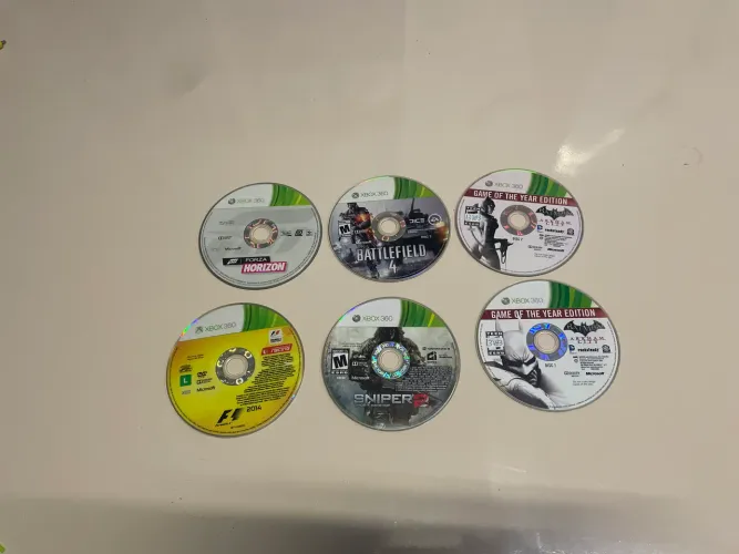 Jogos originais para Xbox 360 30 reais cada 