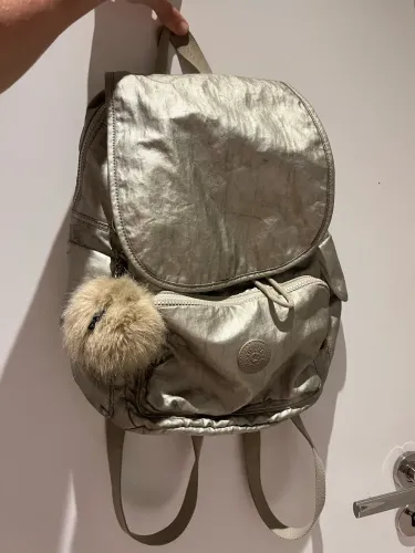 Mochila Kipling Prata 