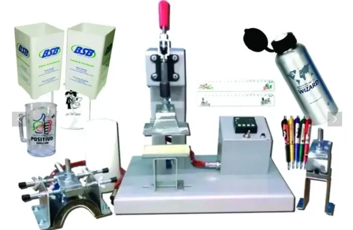 Maquina para estampar transfer LASER 5 EM 1