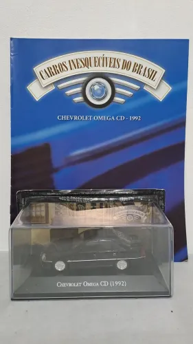 MOBILE TOY MT Ômega CD 1992 Carros Inesquecíveis do Brasil 1:43 Novo Lacrado