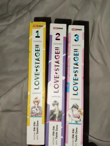 Mangá Love Stage Completo em 3 volumes