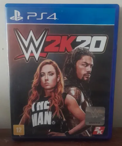 Jogo Wwe 2k20 Ps4 Mídia Física Usado Original