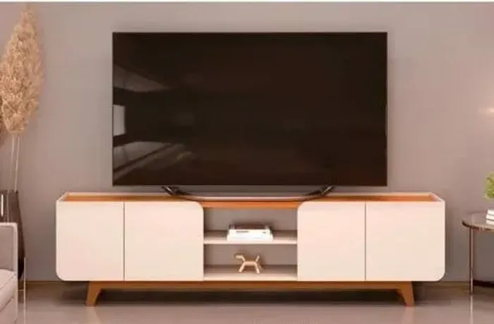 BANCADA NADINE PARA TV DE ATÉ 75" POLEGADAS Dividimos Em Até 10x Sem Juros