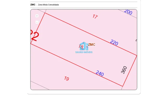 Terreno em Pinhais | 1200 m² ZMC | Weissopolis
