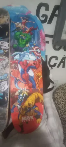 Shape Skate Marvel Vingadores - Para Iniciante ou Decoração de Quarto