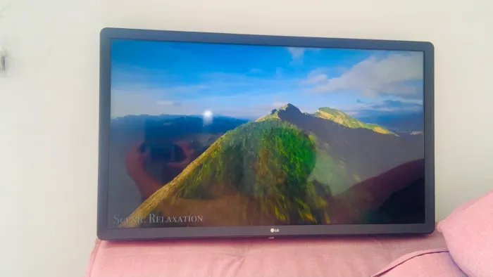 Tv LG 32 smart LED controle original/ pés aceito celular parte pagto