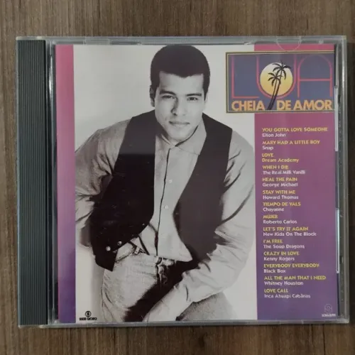 CD Lua Cheia De Amor - Trilha Internacional Da Novela *raridade