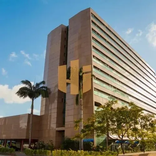 Sala empresarial na Ilha do Leite