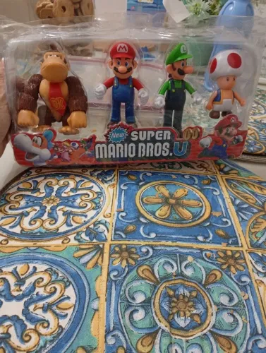 Bonecos Super Mário Bros
