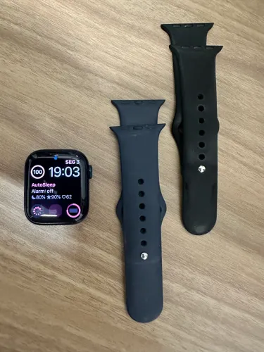 Apple Watch Series 8 41 mm - Excelente Estado + 2 Pulseiras + Carregador