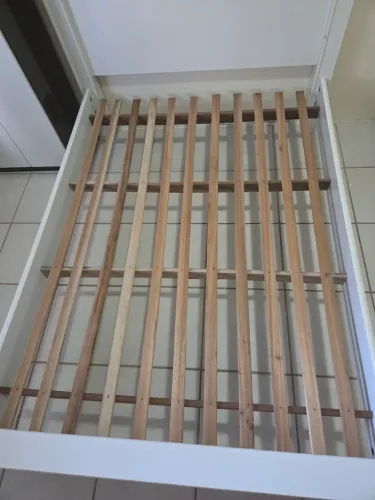 Cama casal MDF + colchão 