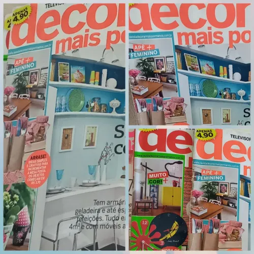 Revistas Retro Decorar mais por Menos ( 29 exemplares)