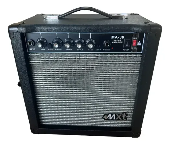 Amplificador Para Guitarra Mxt Cubo Ma-30 com Bluetooth estilo Fender Frontman