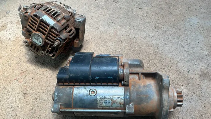 motor de partida e Alternador Scania e Mercedes Seminovos