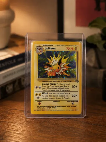 Carta Pokémon Jolteon Holo 4/64 Selva Jungle Original