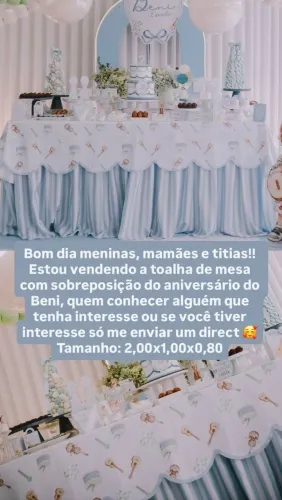 Toalha de mesa (festa tematica)