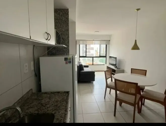 Apartamento mobiliado para aluguel, 48m², 2 quartos (sendo 1 suíte), em Boa Viagem, Recife