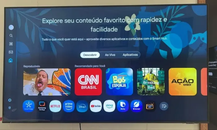 Smart TV Samsung 55? 4K - Estado de Nova