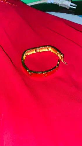 Bracelete banhado a ouro