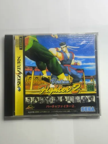 Jogo Original Sega Saturn - Virtua Fighter 2 (somente mídia original)