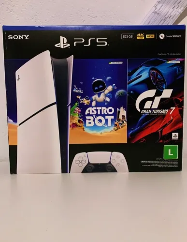 PS5 SLIM NOVO ACEITO CARTÃO